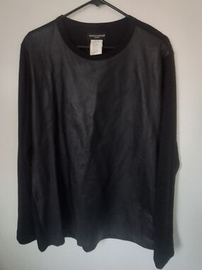 Mastermind Japan Black Long Sleeve Crew Neck Shirt